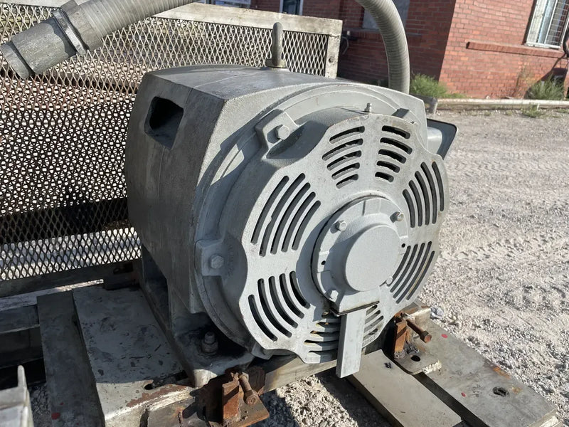 Mycom N4B 4-Cylinder Reciprocating Compressor Package (75 HP 230/460 V, Belt Driven)