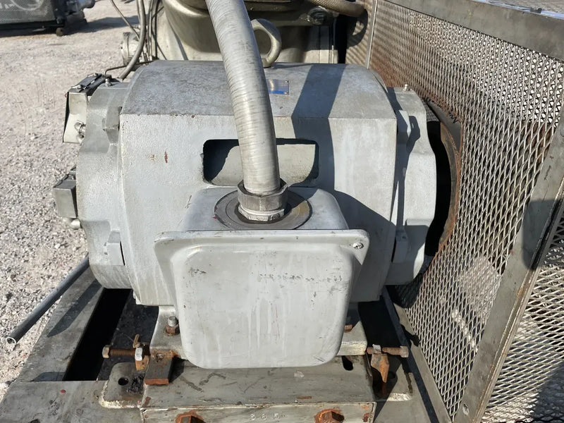 Mycom N4B 4-Cylinder Reciprocating Compressor Package (75 HP 230/460 V, Belt Driven)