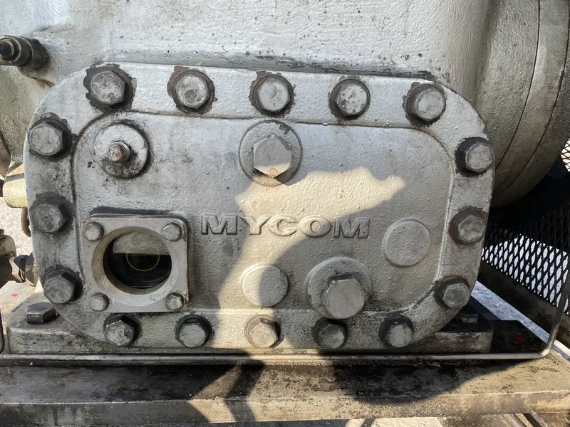 Paquete de compresor alternativo Mycom N4B de 4 cilindros (75 HP 230/460 V, accionado por correa)
