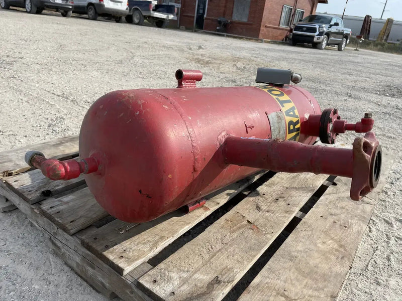 Seattle Refrigeration Inc Vertical Oil Separator (10in X 35in. 12 Gallons)
