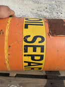 Seattle Refrigeration Inc  Vertical Oil Seperator (12in X 35in. 17 Gallons)