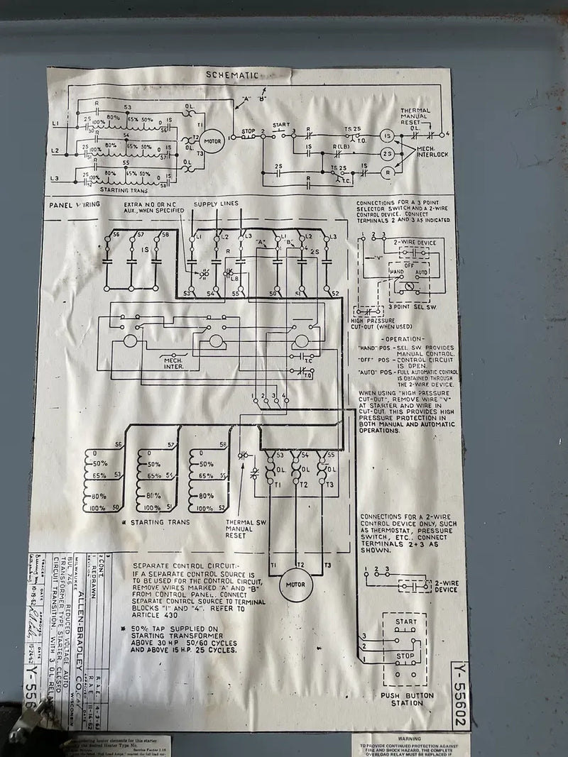 Allen-Bradley 746-EAB76 Motor Starter (100 HP)