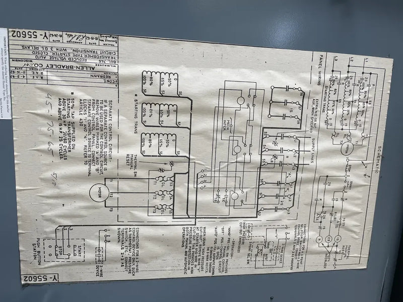 Allen-Bradley Motor Starter (100 HP)