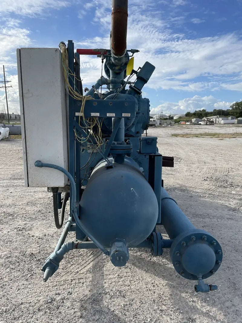 Paquete de compresor de tornillo rotativo Vilter (COMPRESOR DE TORNILLO FALTANTE, 200 HP 460 V, panel de control micro)