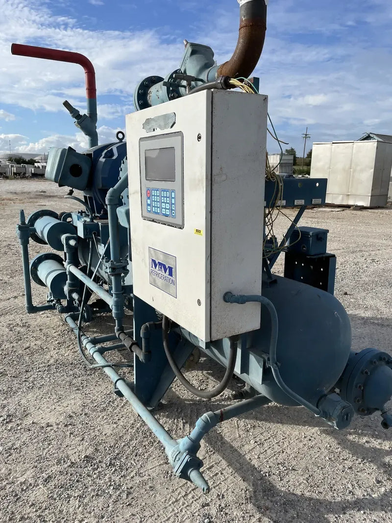 Paquete de compresor de tornillo rotativo Vilter (COMPRESOR DE TORNILLO FALTANTE, 200 HP 460 V, panel de control micro)