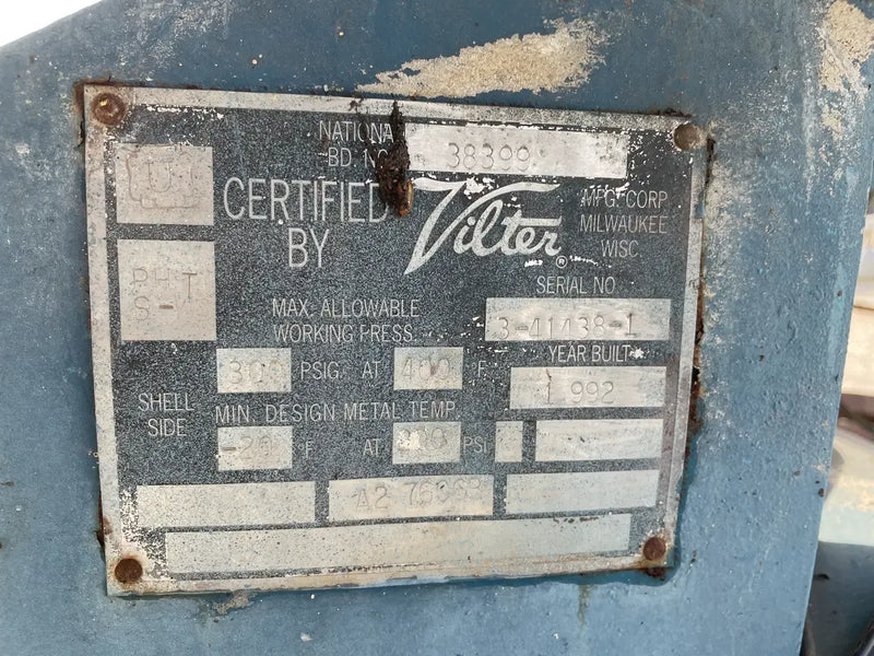 Paquete de compresor de tornillo rotativo Vilter (COMPRESOR DE TORNILLO FALTANTE, 200 HP 460 V, panel de control micro)