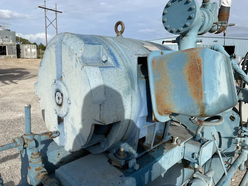 Paquete de compresor de tornillo rotativo Vilter (COMPRESOR DE TORNILLO FALTANTE, 200 HP 460 V, panel de control micro)