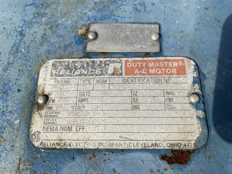 Paquete de compresor de tornillo rotativo Vilter (COMPRESOR DE TORNILLO FALTANTE, 200 HP 460 V, panel de control micro)