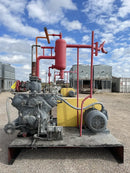 Paquete de compresor alternativo Mycom N4WB de 4 cilindros (60 HP 230/460 V, accionado por correa)