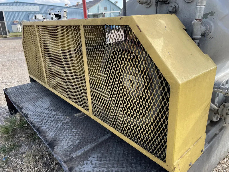 Mycom N4WB 4-Cylinder Reciprocating Compressor Package (MISSING COMPRESSOR, 60 HP 260/460 V, Belt Driven)