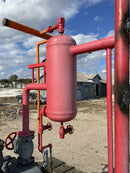 Paquete de compresor alternativo Mycom N4WB de 4 cilindros (60 HP 230/460 V, accionado por correa)