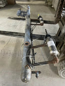 Recirculador vertical de amoníaco para fabricantes y servicios industriales (34 pulgadas x 139 pulgadas, 540 galones, 2 bombas).