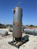 Recirculador vertical de amoníaco para fabricantes y servicios industriales (34 pulgadas x 139 pulgadas, 540 galones, 2 bombas).