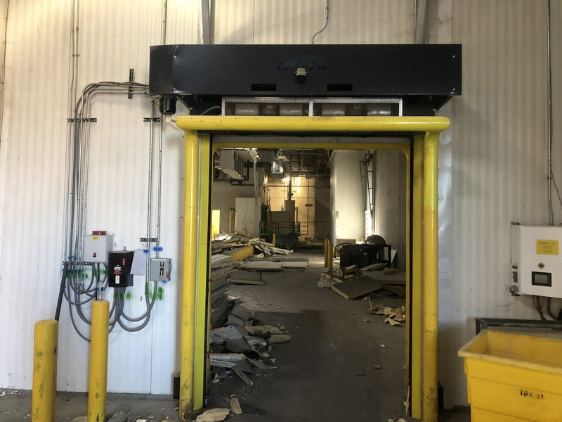 Overhead Rytec Turbo-Seal Door with Berner Air Curtain