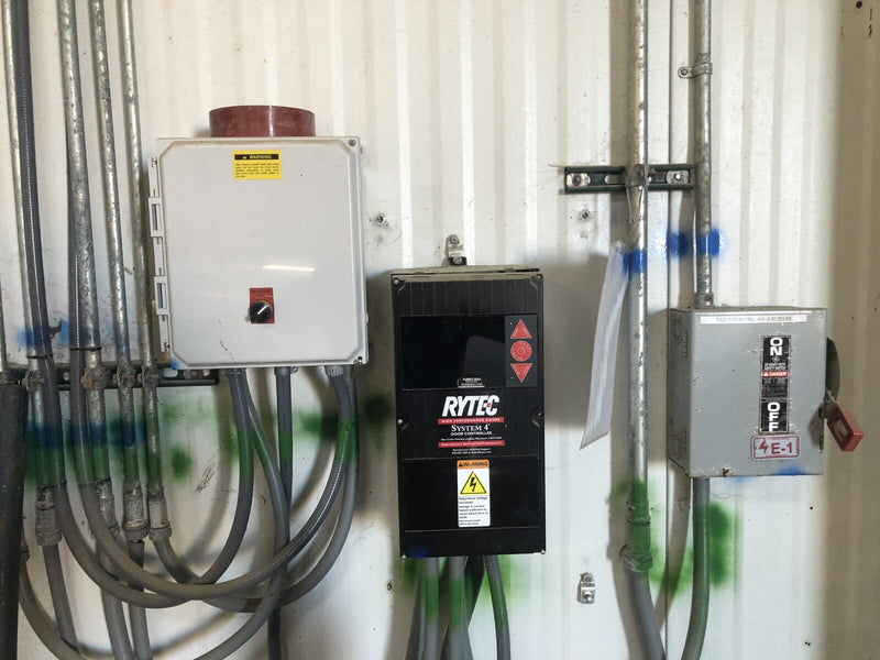 Overhead Rytec Turbo-Seal Door with Berner Air Curtain