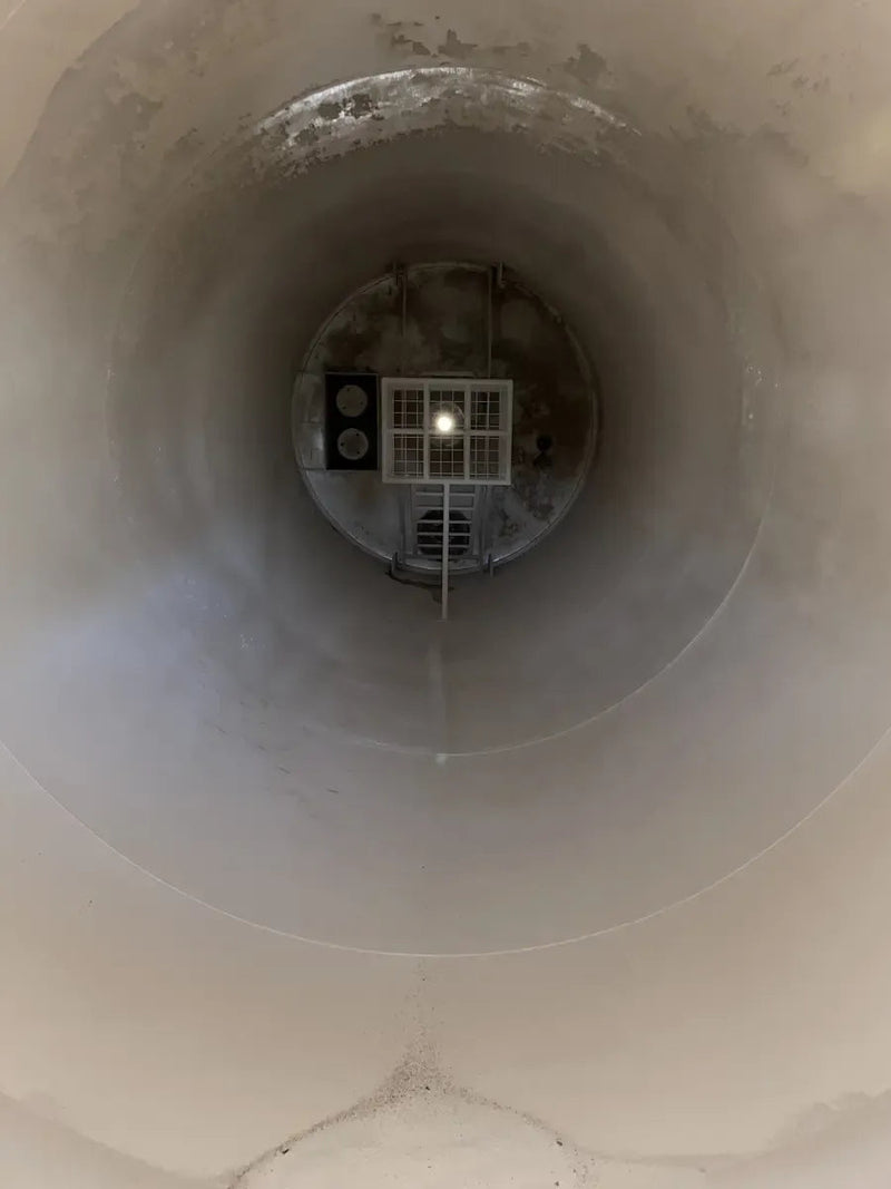 Silo de harina (2670 pies cúbicos)