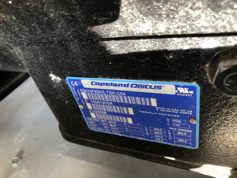 Unidad de condensación vertical de baja temperatura Heatcraft HDV2700L6CFA