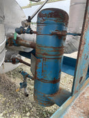 Recirculador de amoníaco vertical RVS (42 pulg. x 144 pulg., 1031 galones. (2) bombas de 3,4 HP.)