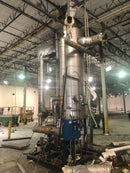 Recirculador de amoníaco vertical RVS (42 pulg. x 144 pulg., 1031 galones. (2) bombas de 3,4 HP.)