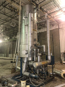 Recirculador de amoníaco vertical RVS (42 pulg. x 144 pulg., 1031 galones. (2) bombas de 3,4 HP.)