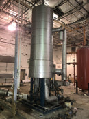 Recirculador de amoníaco vertical RVS (42 pulg. x 144 pulg., 1031 galones. (2) bombas de 3,4 HP.)