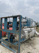 Recirculador de amoníaco vertical RVS (42 pulg. x 144 pulg., 1031 galones. (2) bombas de 3,4 HP.)