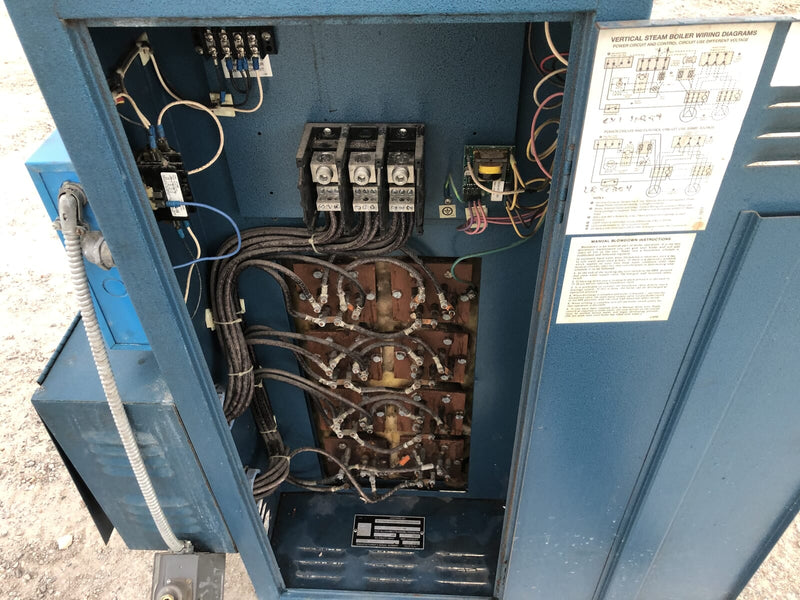 Caldera de vapor eléctrica Sussman ES135 (144 kW, 480 voltios, 3 PH)