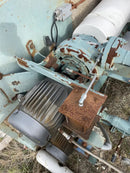 Recirculador de amoníaco vertical York International VRP-54 (54 pulgadas x 149,5 pulgadas, 1834 galones. (2) bombas de 3 HP.)