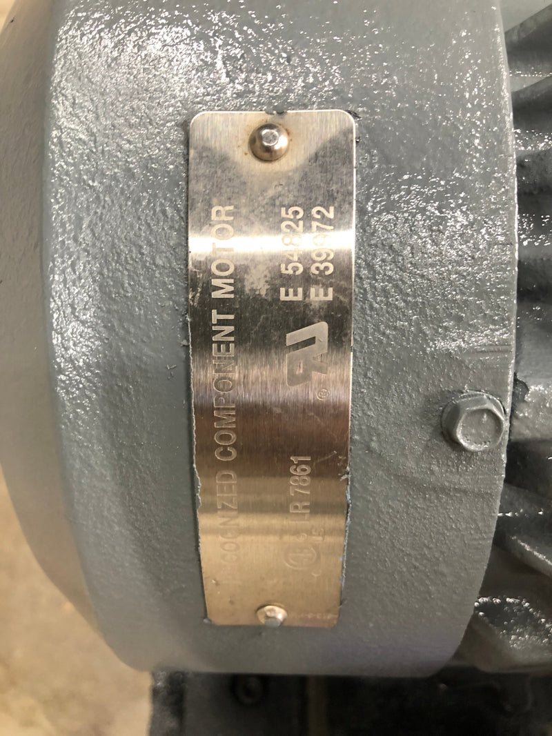 Patterson E1.5BA9A-1 Centrifugal Pump (3 HP, 60 GPM Max) Patterson 