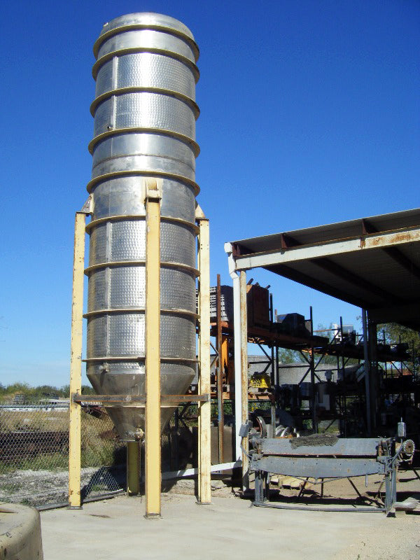 Paul Mueller Dedert Dimpled Jacketed Vacuum Tank - 4,000 Gallons Paul Mueller Co. 