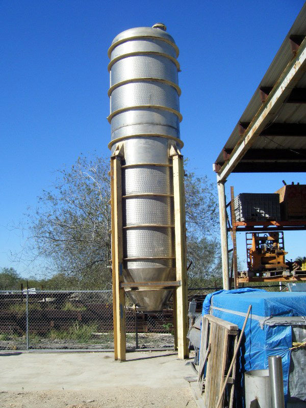 Paul Mueller Dedert Dimpled Jacketed Vacuum Tank - 4,000 Gallons Paul Mueller Co. 