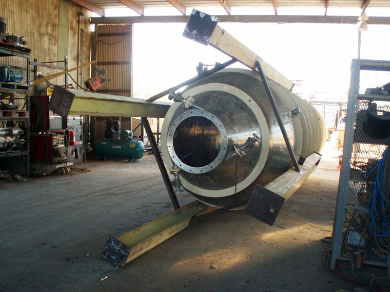 Paul Mueller Dedert Dimpled Jacketed Vacuum Tank - 4,000 Gallons Paul Mueller Co. 