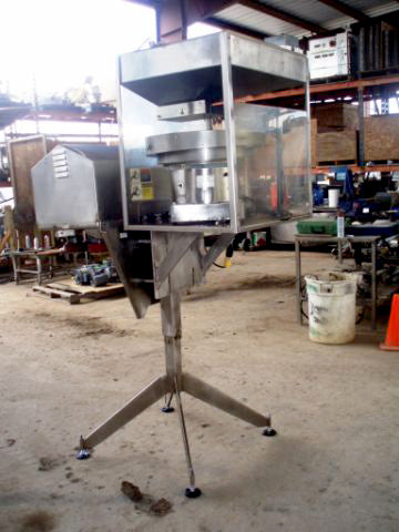 Pearl Packaging / Eastern Machine Bottle Capper with Vibratory Feeder Pearl Packaging / Eastern Machine 