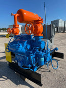 Vilter 456 6-Cylinder Reciprocating Compressor Package (125 HP 460 V, Belt Driven)