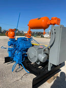 Vilter 456 6-Cylinder Reciprocating Compressor Package (125 HP 460 V, Belt Driven)