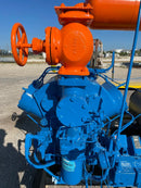 Vilter 456 6-Cylinder Reciprocating Compressor Package (125 HP 460 V, Belt Driven)