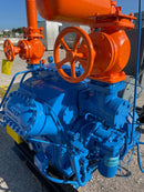 Vilter 456 6-Cylinder Reciprocating Compressor Package (125 HP 460 V, Belt Driven)