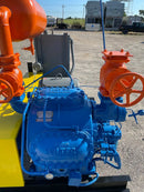 Vilter 456 6-Cylinder Reciprocating Compressor Package (125 HP 460 V, Belt Driven)