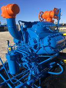 Paquete de compresor alternativo Vilter 448 de 8 cilindros (100 HP 460 V, accionado por correa)