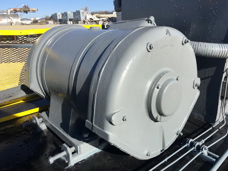 Vilter 448 8-Cylinder Reciprocating Compressor Package (100 HP 460 V, Belt Driven)