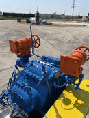 Paquete de compresor alternativo Vilter 448 de 8 cilindros (100 HP 460 V, accionado por correa)