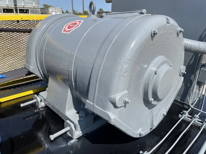 Vilter 448 8-Cylinder Reciprocating Compressor Package (100 HP 460 V, Belt Driven)
