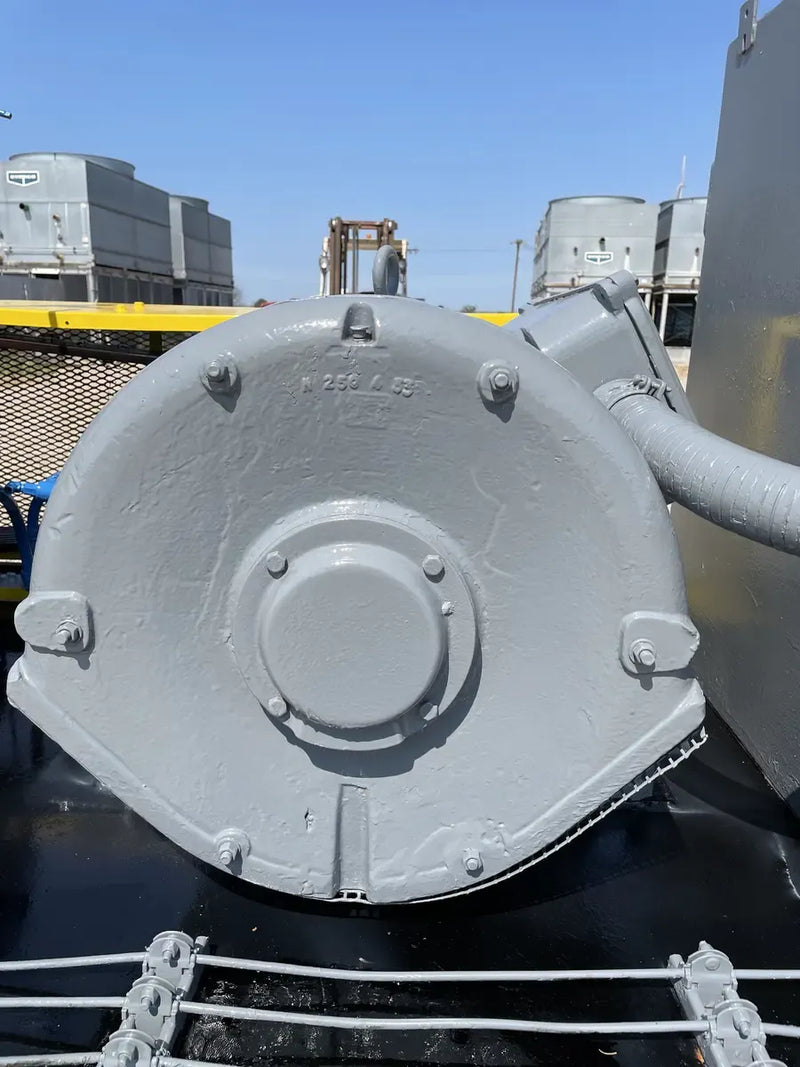 Vilter 448 8-Cylinder Reciprocating Compressor Package (100 HP 460 V, Belt Driven)