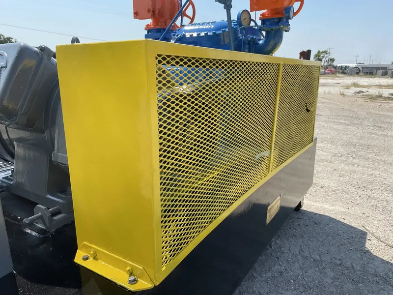 Vilter 448 8-Cylinder Reciprocating Compressor Package (100 HP 460 V, Belt Driven)
