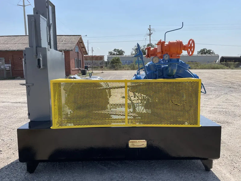 Vilter 448 8-Cylinder Reciprocating Compressor Package (100 HP 460 V, Belt Driven)