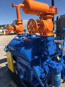 Paquete de compresor alternativo Vilter 454 de 4 cilindros (A11K454, 75 HP 460 V, accionado por correa)