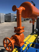 Paquete de compresor alternativo Vilter 454 de 4 cilindros (A11K454, 75 HP 460 V, accionado por correa)