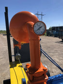 Paquete de compresor alternativo Vilter 454 de 4 cilindros (A11K454, 75 HP 460 V, accionado por correa)