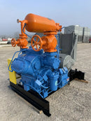 Vilter 456 6-Cylinder Reciprocating Compressor Package (125 HP 460 V, Belt Driven)