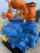 Vilter 456 6-Cylinder Reciprocating Compressor Package (125 HP 460 V, Belt Driven)